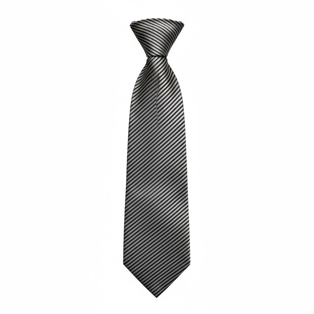 Lauren Ralph Lauren Diagonal Stripe Tie Navy & Ivory Classic Preppy Formal Work
